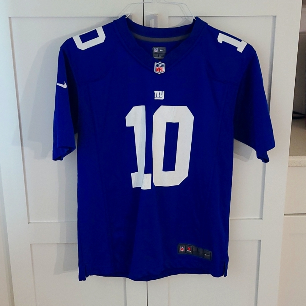 New York Giants Home Jersey #10 Eli Manning Youth Large